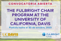 FULBRIGHT CHAIR PROGRAM AT THE UNIVERSITY OF CALIFORNIA, DAVIS 2024-2025